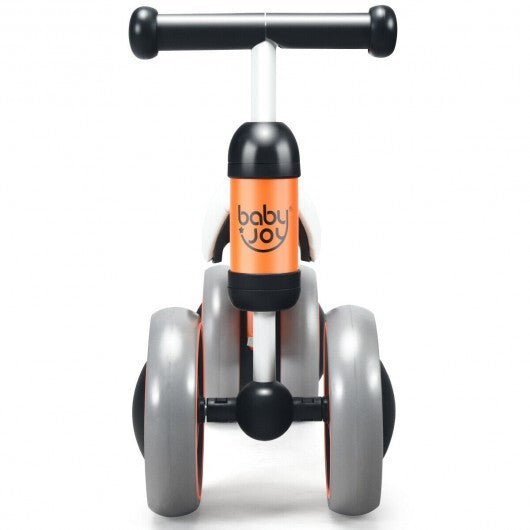 Baby Balance Bike for 2 Years Old Boys Girls No Pedal 4 Wheels-Blue
