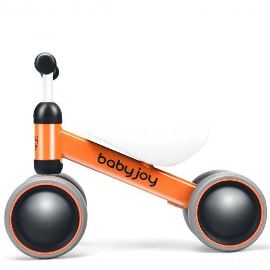 Baby Balance Bike for 2 Years Old Boys Girls No Pedal 4 Wheels-Blue