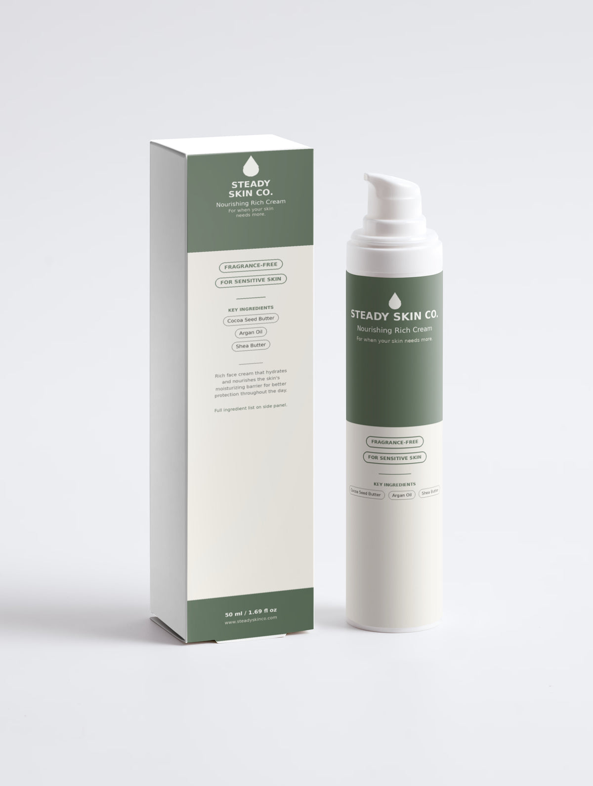 Nourishing Rich Cream, Fragrance Free