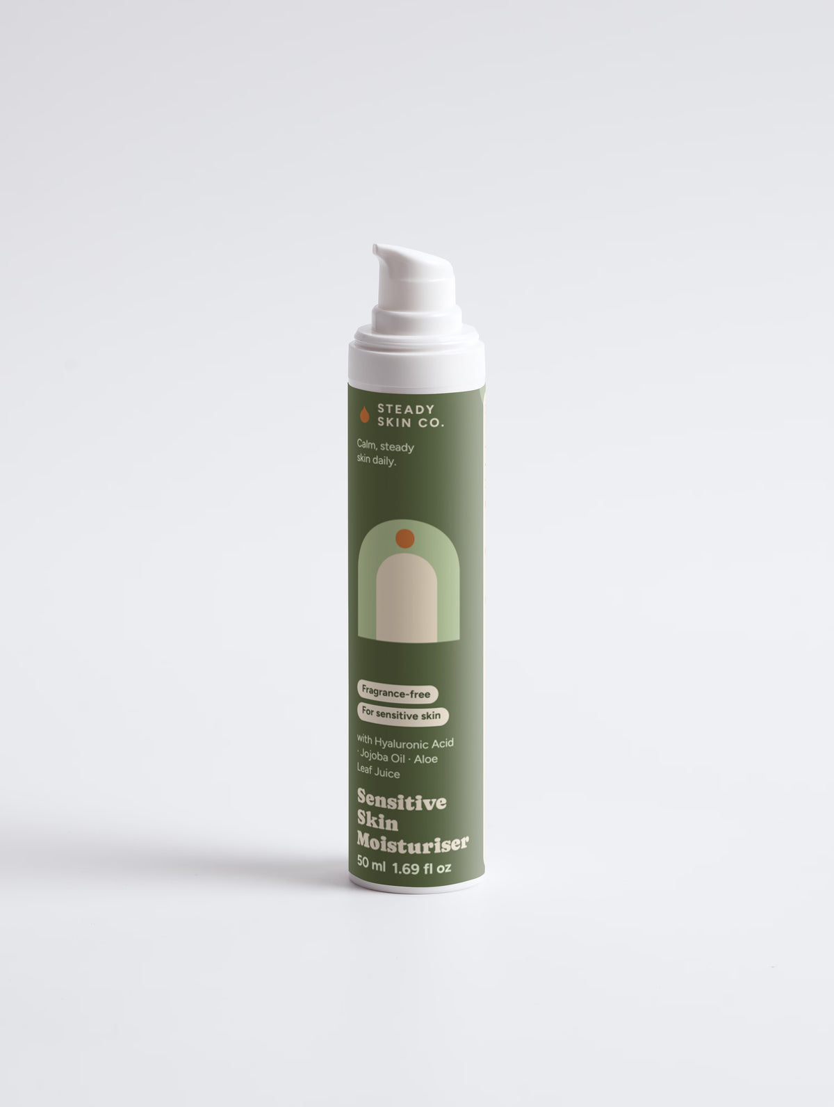 Sensitive Skin Moisturiser, Fragrance Free