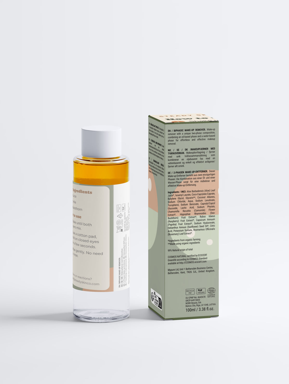 BiPhasic Make-up Remover, Fragrance Free