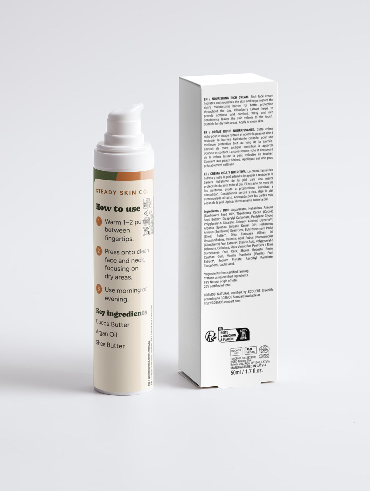 Nourishing Rich Cream, Fragrance Free
